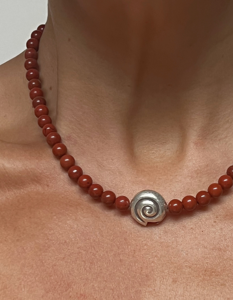 Therayne - Red Jasper Necklace