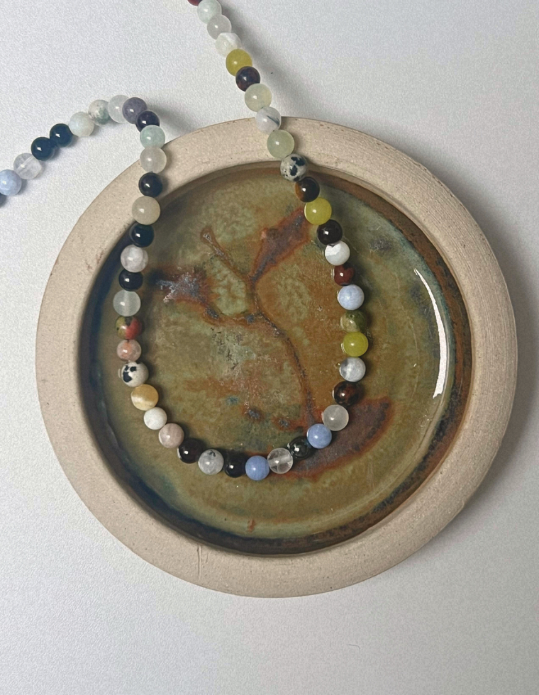 Gathered 11 - Found Mix Longer Length Necklace