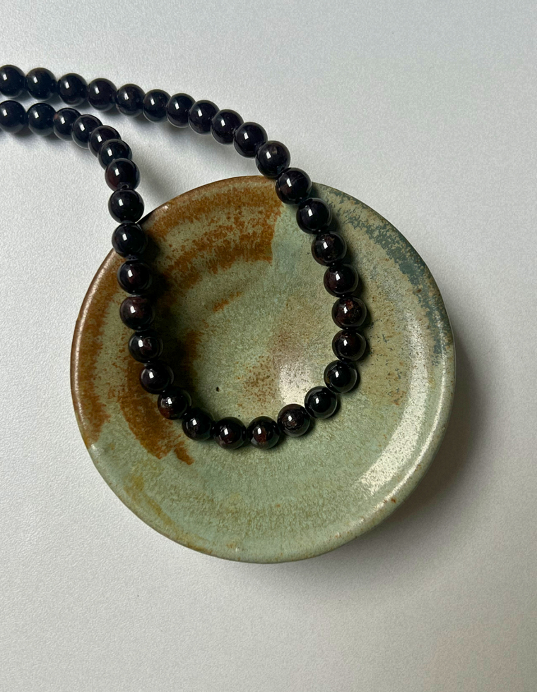 Element 5 - Garnet Necklace