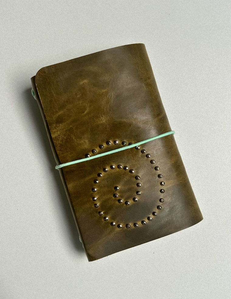 The Spiral Field Journal – Patina Green