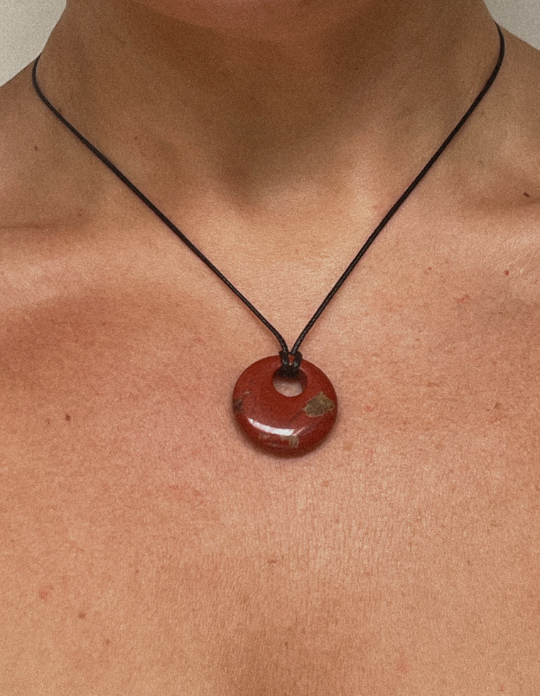 Tressa - Red Jasper Circa Pendant