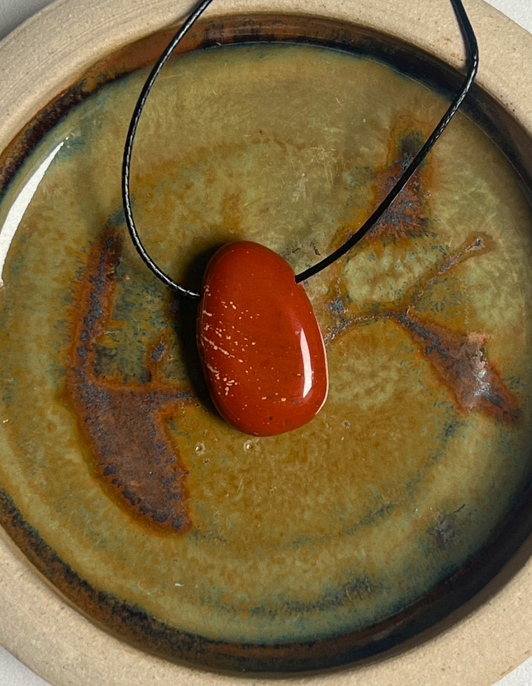 Red Jasper Forma Pendant II