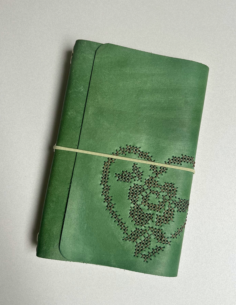 The Cross Stitch Journal – Rose Heart