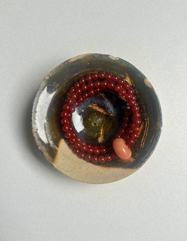 Idle Hands 22 - Carnelian Movement Necklace