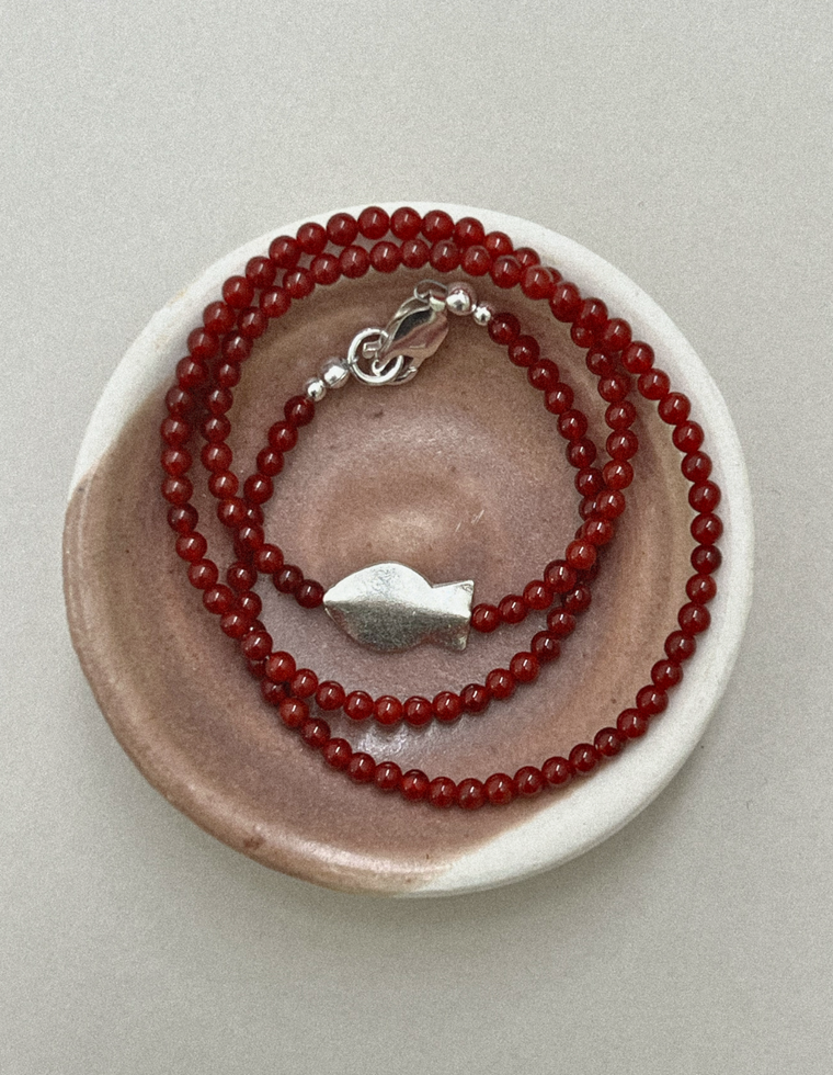 Saela - Carnelian Necklace