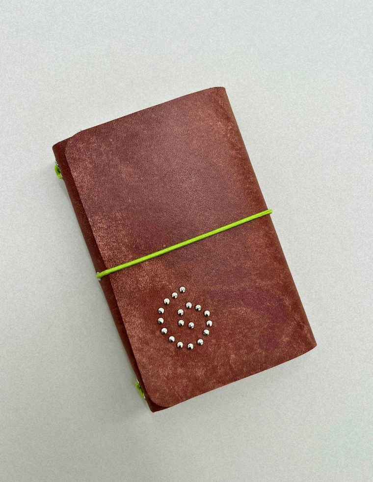 The Spiral Field Journal – Tan Patina
