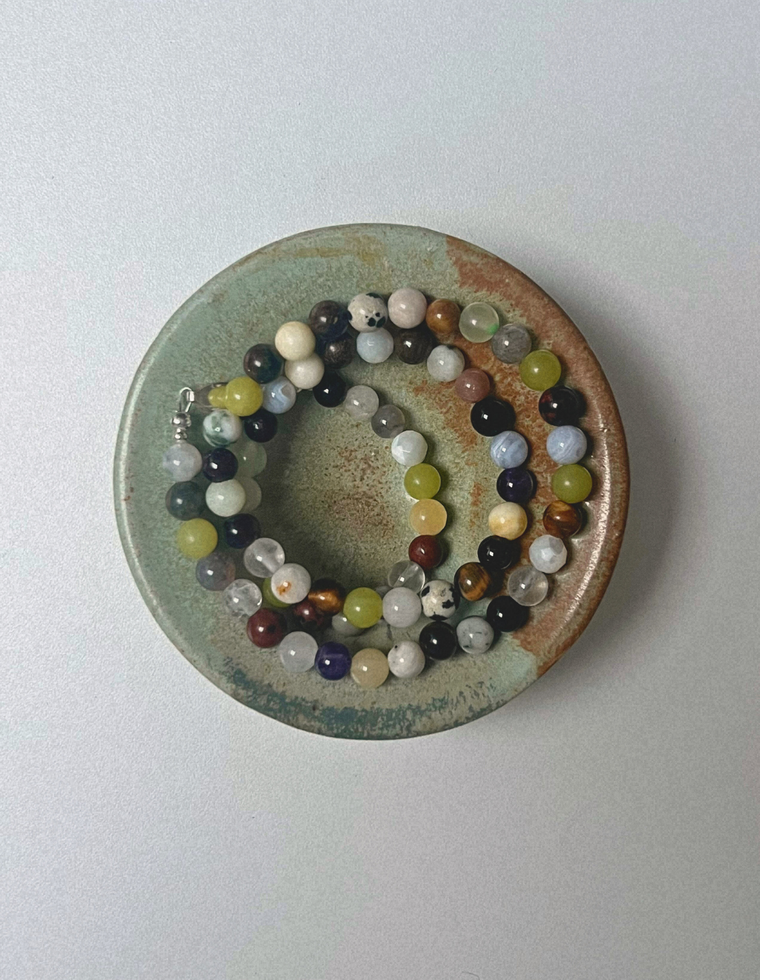 Gathered 13 - Found Mix Long Length Necklace