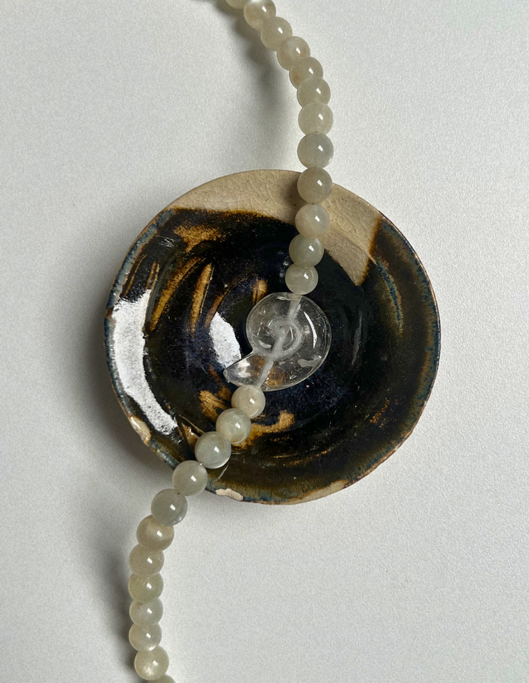 Relic 2 - Moonstone Whorl Necklace