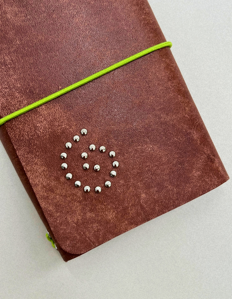 The Spiral Field Journal – Tan Patina