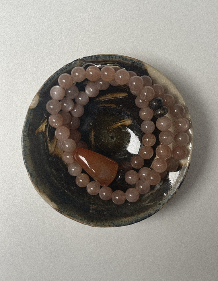 Eirith - Sunstone & Carnelian Necklace