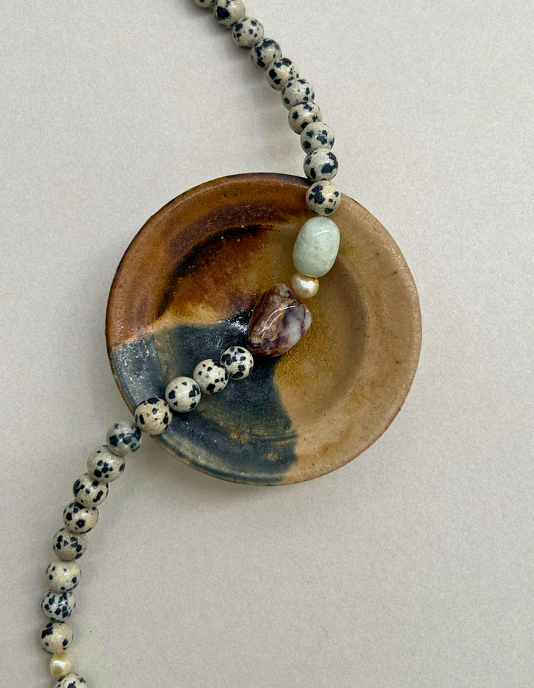 Collected 13 – Dalmatian Jasper & Exotica Jasper Necklace