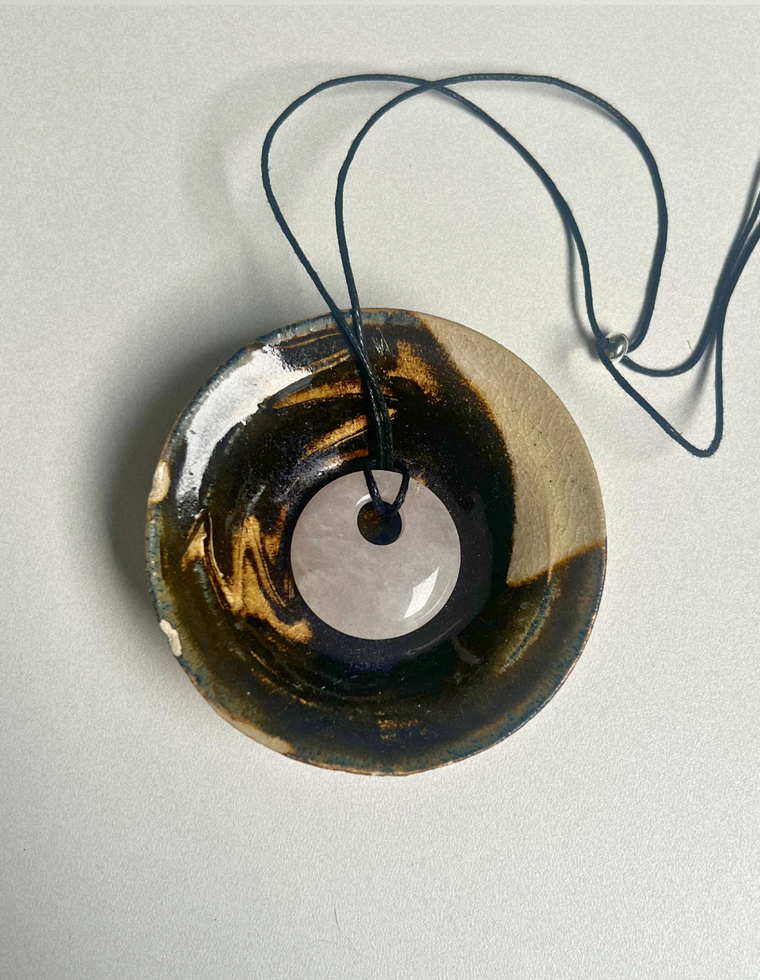 Rose Quartz Circa Pendant