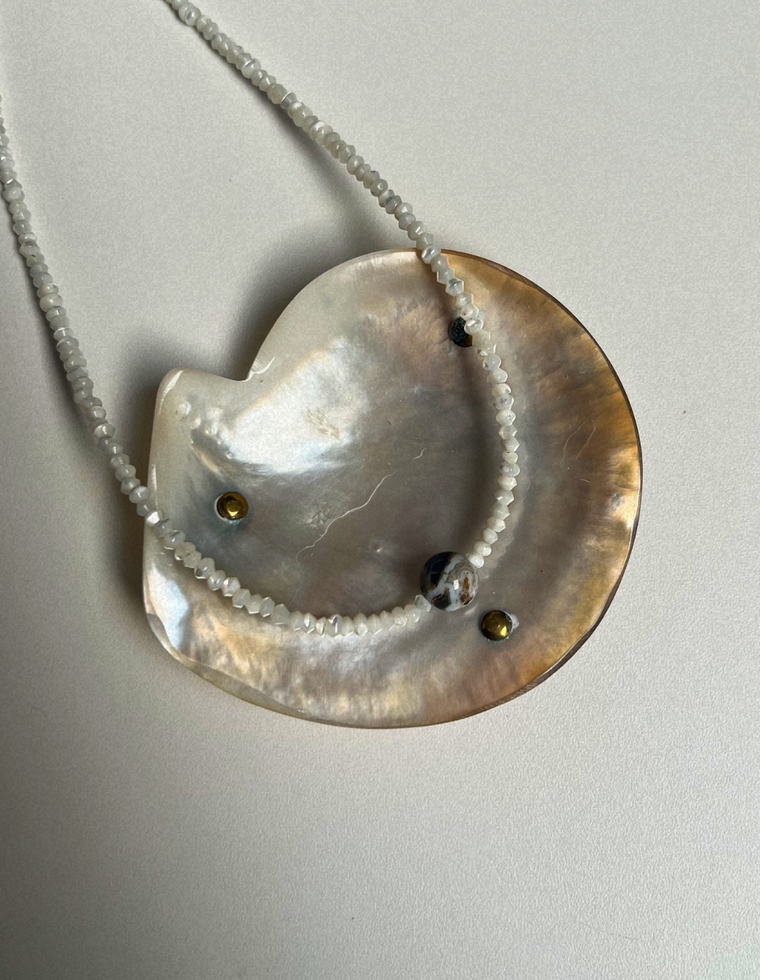 Counter 6- Pearl & Jasper Necklace