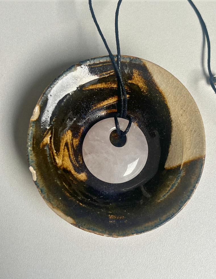 Rose Quartz Circa Pendant