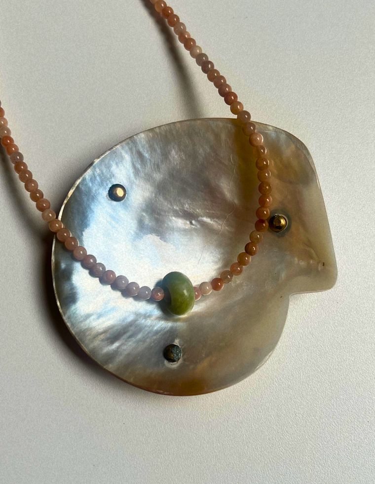 Idle Hands 26 - Sunstone Movement Necklace