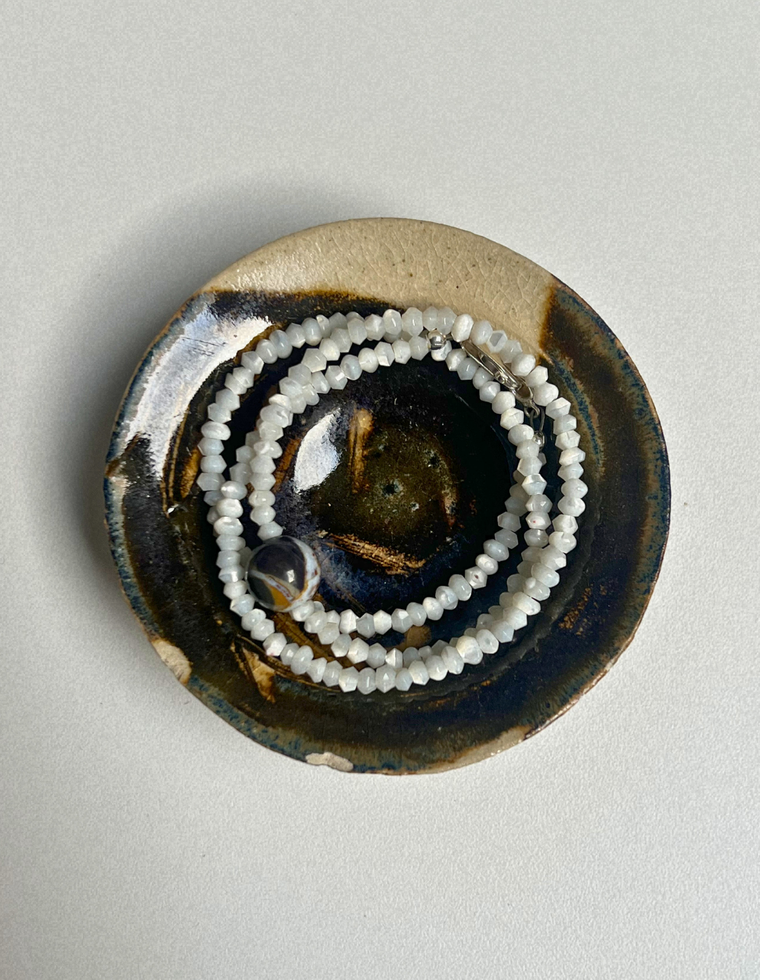 Counter 6- Pearl & Jasper Necklace