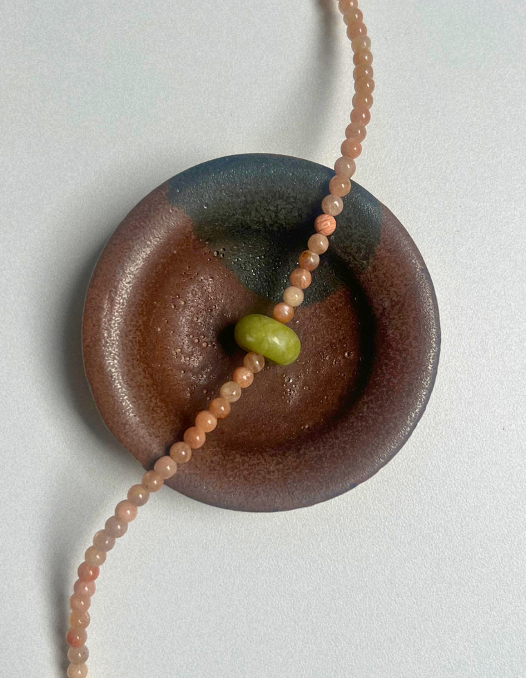 Idle Hands 26 - Sunstone Movement Necklace