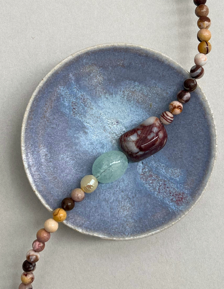 Collected 5 – Mookaite Jasper & Exotica Jasper Necklace