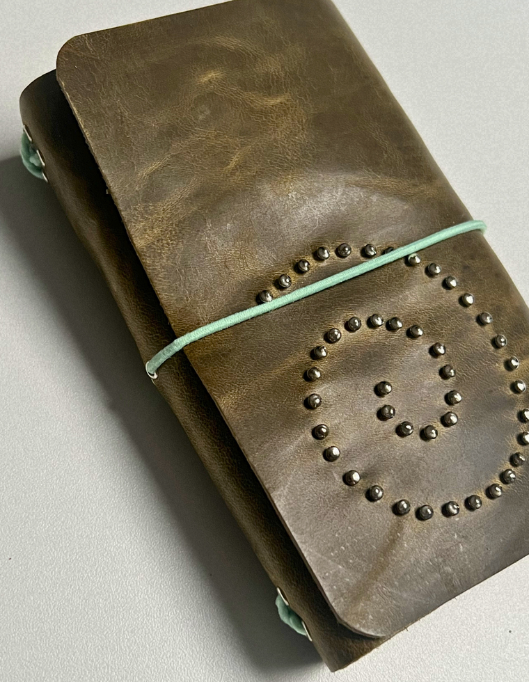 The Spiral Field Journal – Patina Green