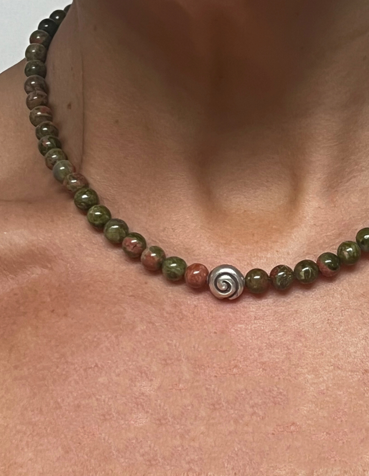 Maevira - Unakite Necklace