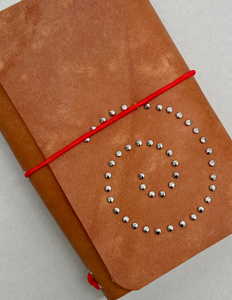 The Spiral Field Journal – Tan Patina
