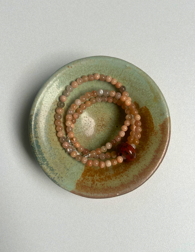 Idle Hands 27 - Sunstone Movement Necklace