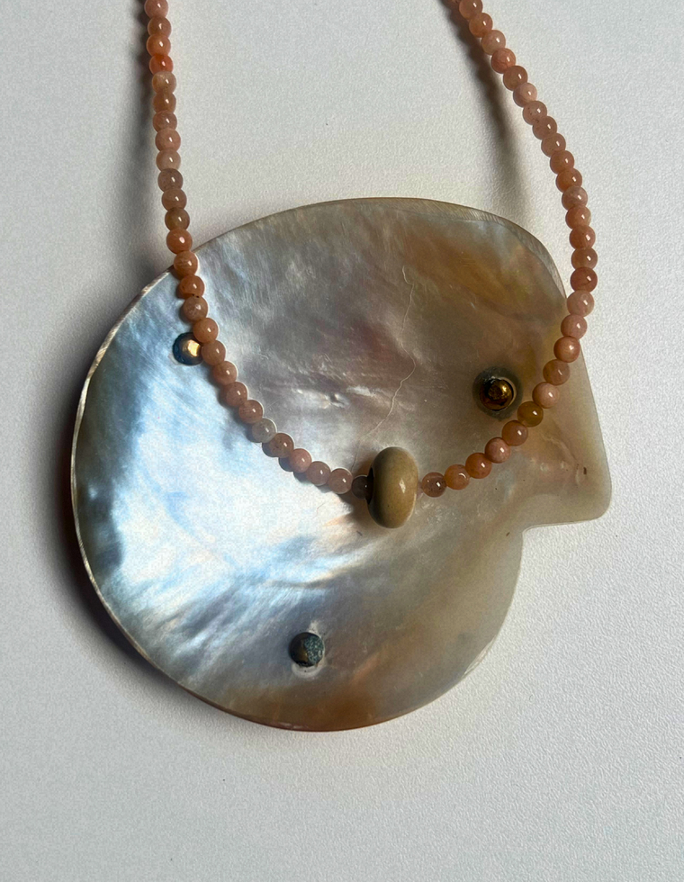 Idle Hands 28 - Sunstone Movement Necklace