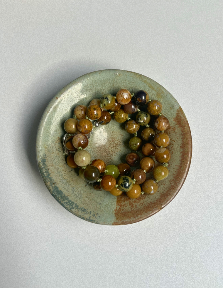 Token 9 - Green Opal Heirloom Necklace