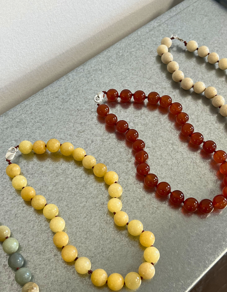 Carnelian Heavy Heirloom Necklace