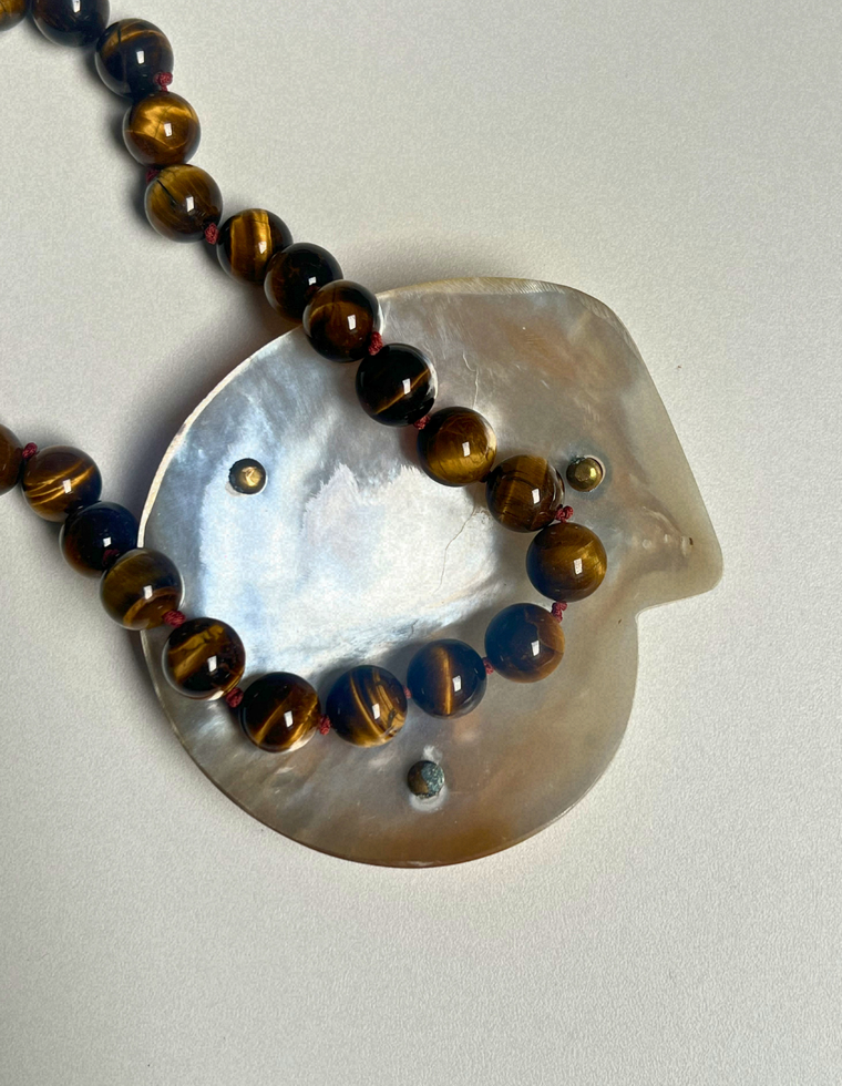 Token 11 - Tiger Eye Heirloom Necklace