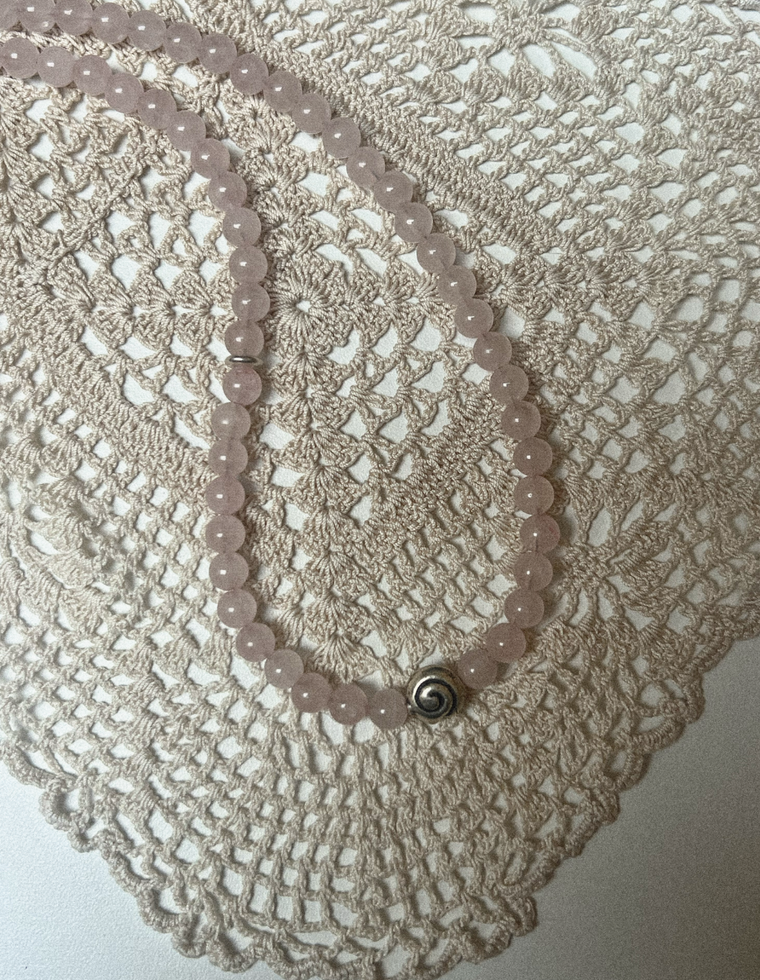 Althirae - Rose Quartz Necklace