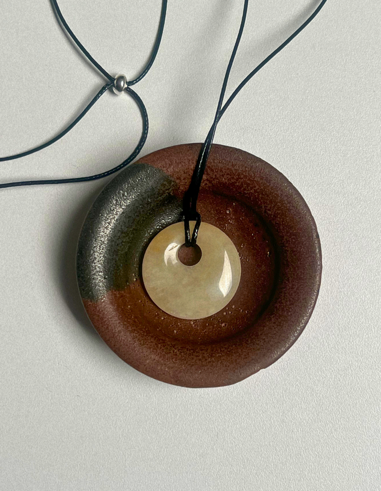 Yellow Topaz Circa Pendant (Light)