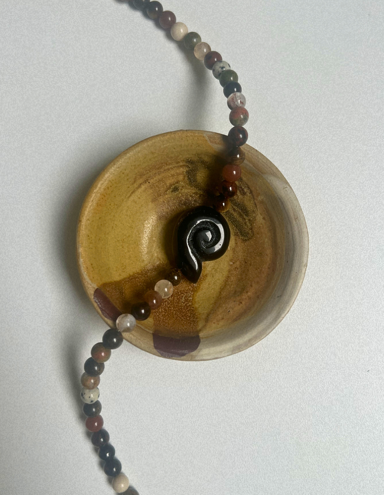 Trove 29 - Found Mix Whorl Necklace