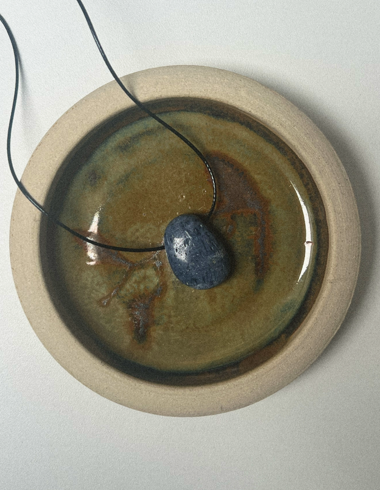 Thalvira - Blue Coral Forma Pendant