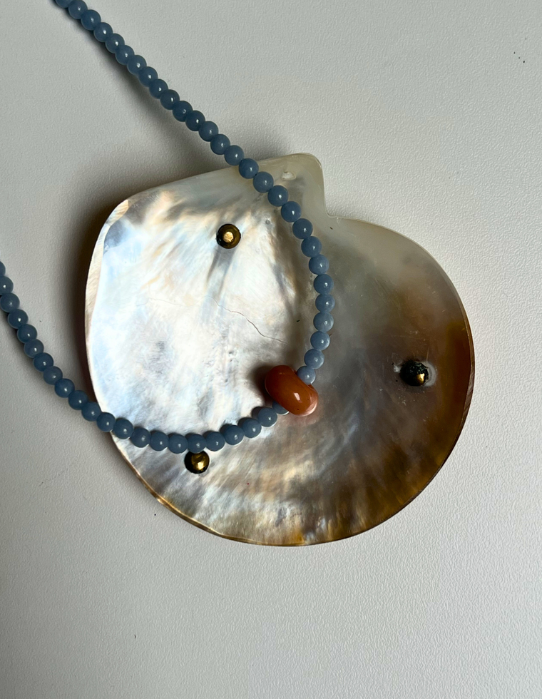 Roam 1 - Angelite Movement Necklace