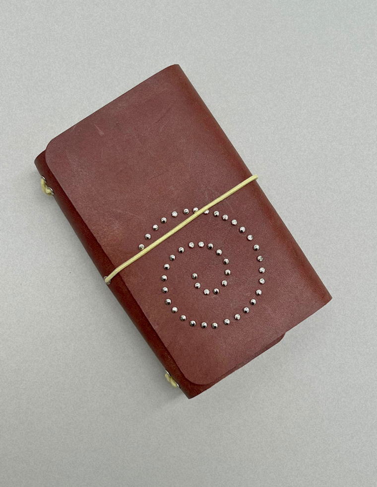 The Spiral Field Journal – Brown Patina