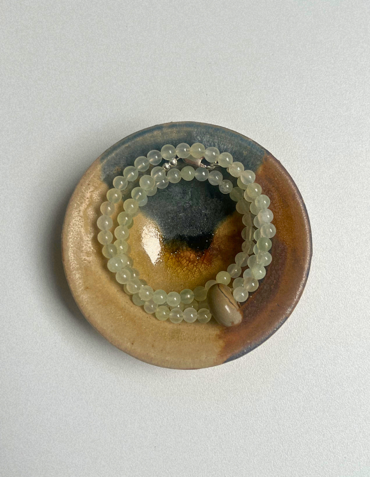 Idle Hands 37 - Bowenite Movement Necklace