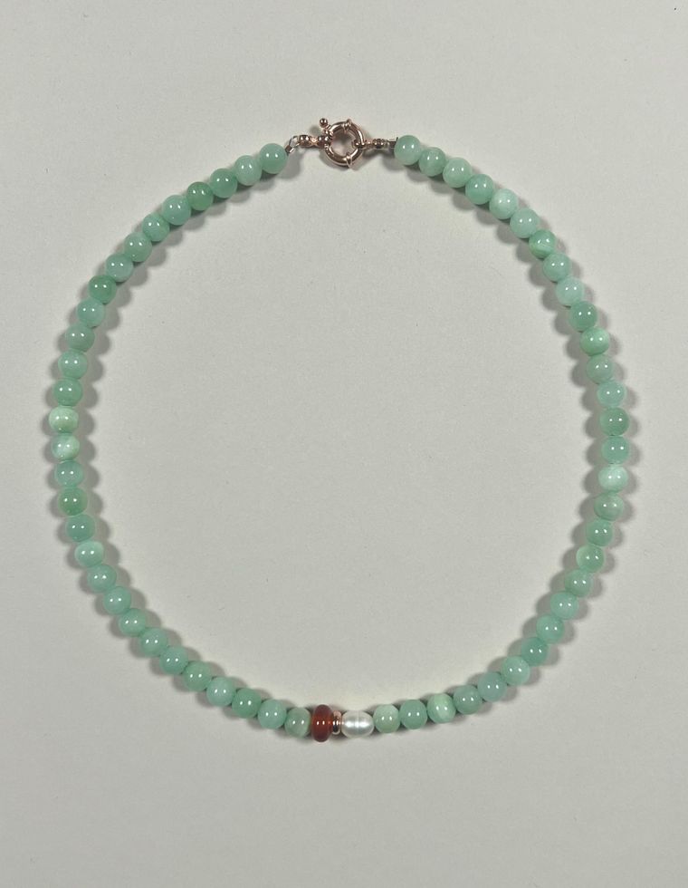 Helen Custom Bowenite Necklace