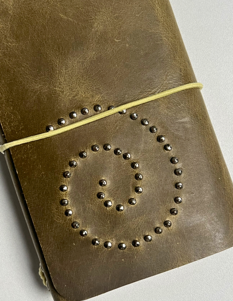 The Spiral Field Journal – Patina Green