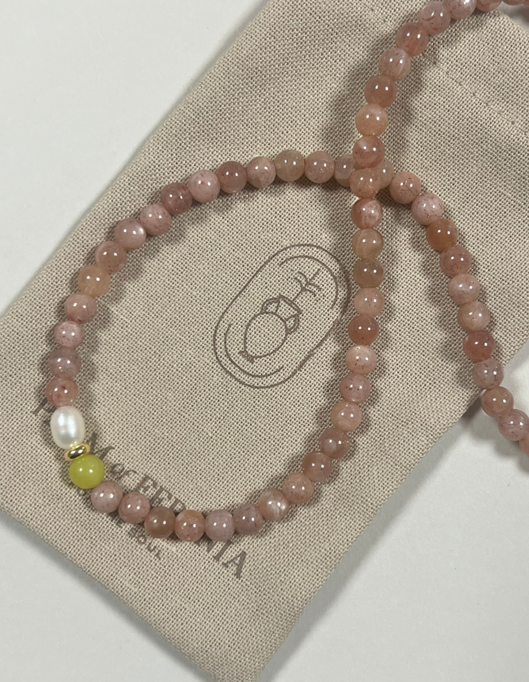 Tamara Custom Sunstone Necklace