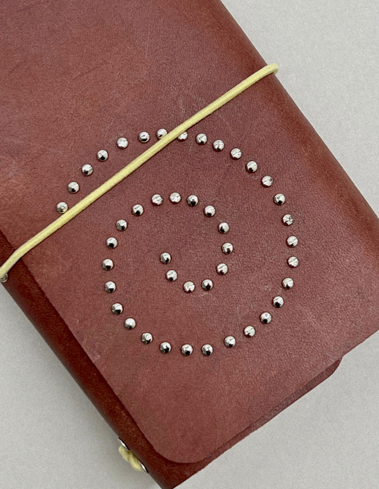 The Spiral Field Journal – Brown Patina
