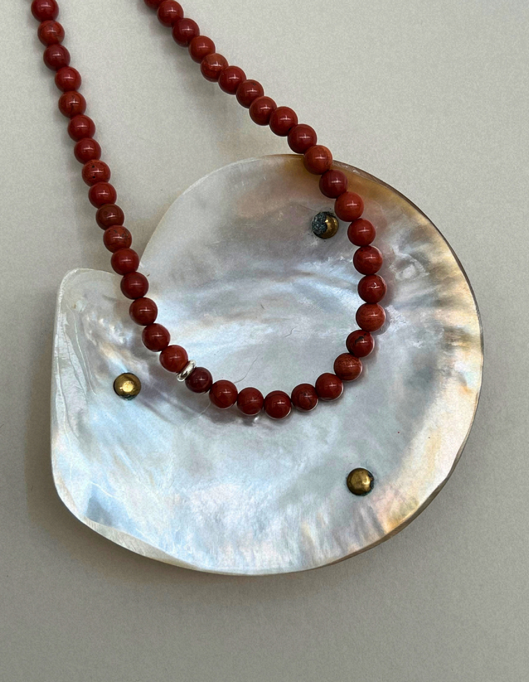 Still 3 – Red Jasper Necklace