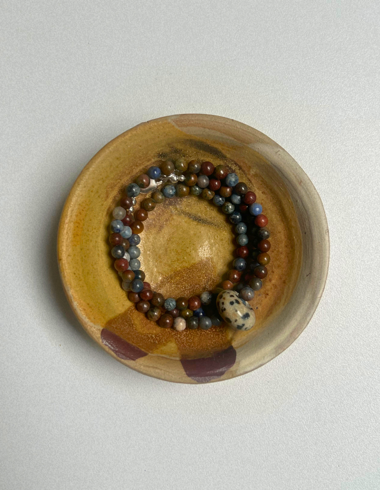 Idle Hands 43 - Dumortierite Movement Necklace