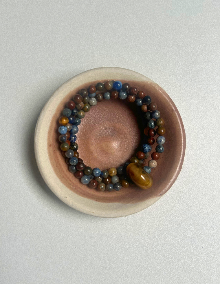 Idle Hands 46 - Dumortierite Movement Necklace