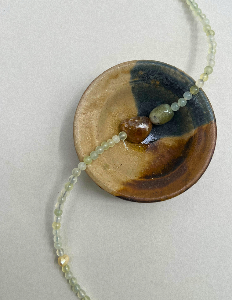 Collected 2 – Bowenite & Exotica Jasper Necklace