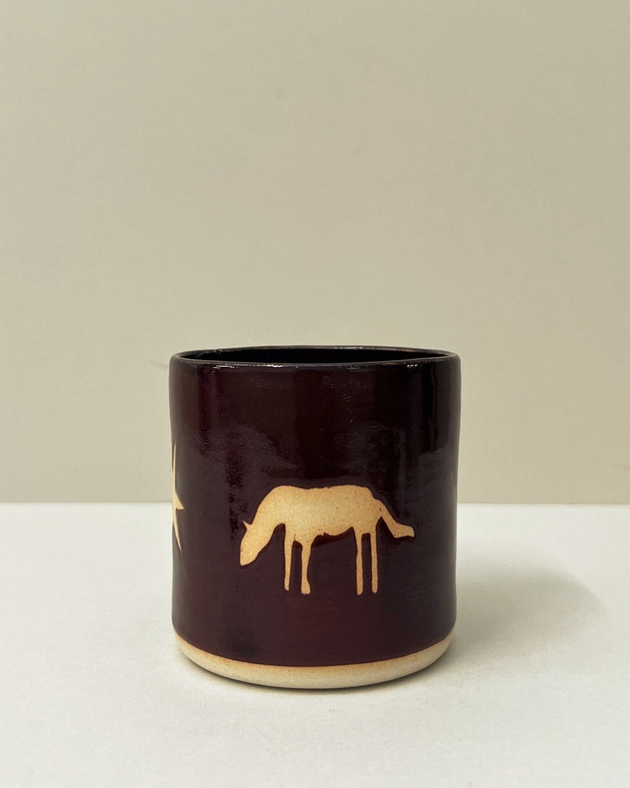 Horse Star Cup - Maker's No.075 by Palm of Feronia