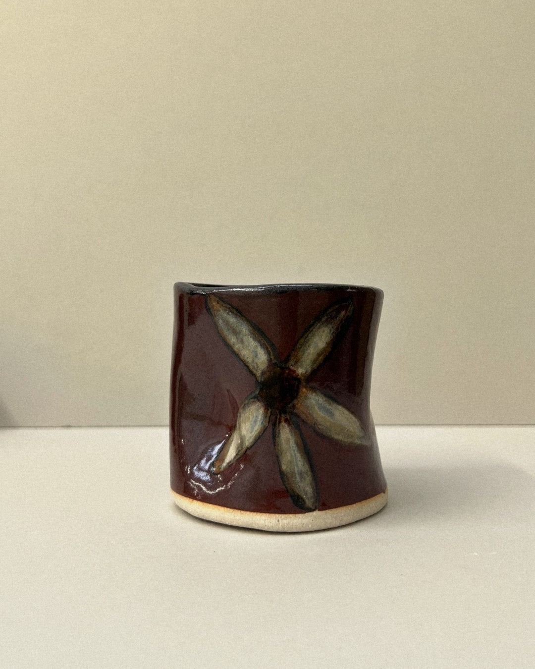 Painted Flower Cup - Maker's No.117a by Palm of Feronia