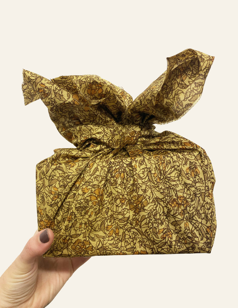 Recycled Silk Furoshiki Gift Wrap